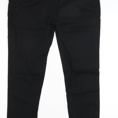 Atmosphere Womens Black   Cropped Trousers Size 12 L25 in