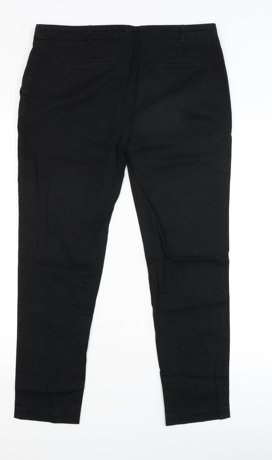 Atmosphere Womens Black   Cropped Trousers Size 12 L25 in