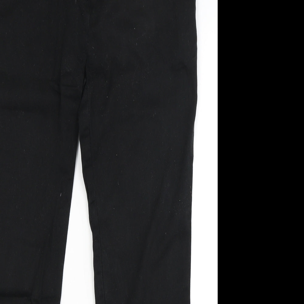 Atmosphere Womens Black   Cropped Trousers Size 12 L25 in