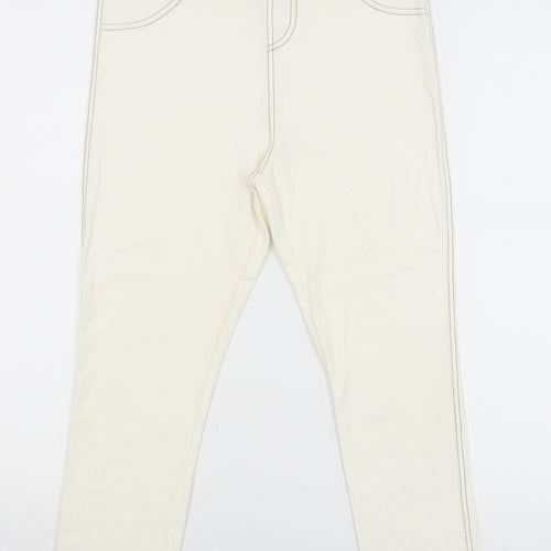 Originals Womens White   Cropped Trousers Size S L20 in