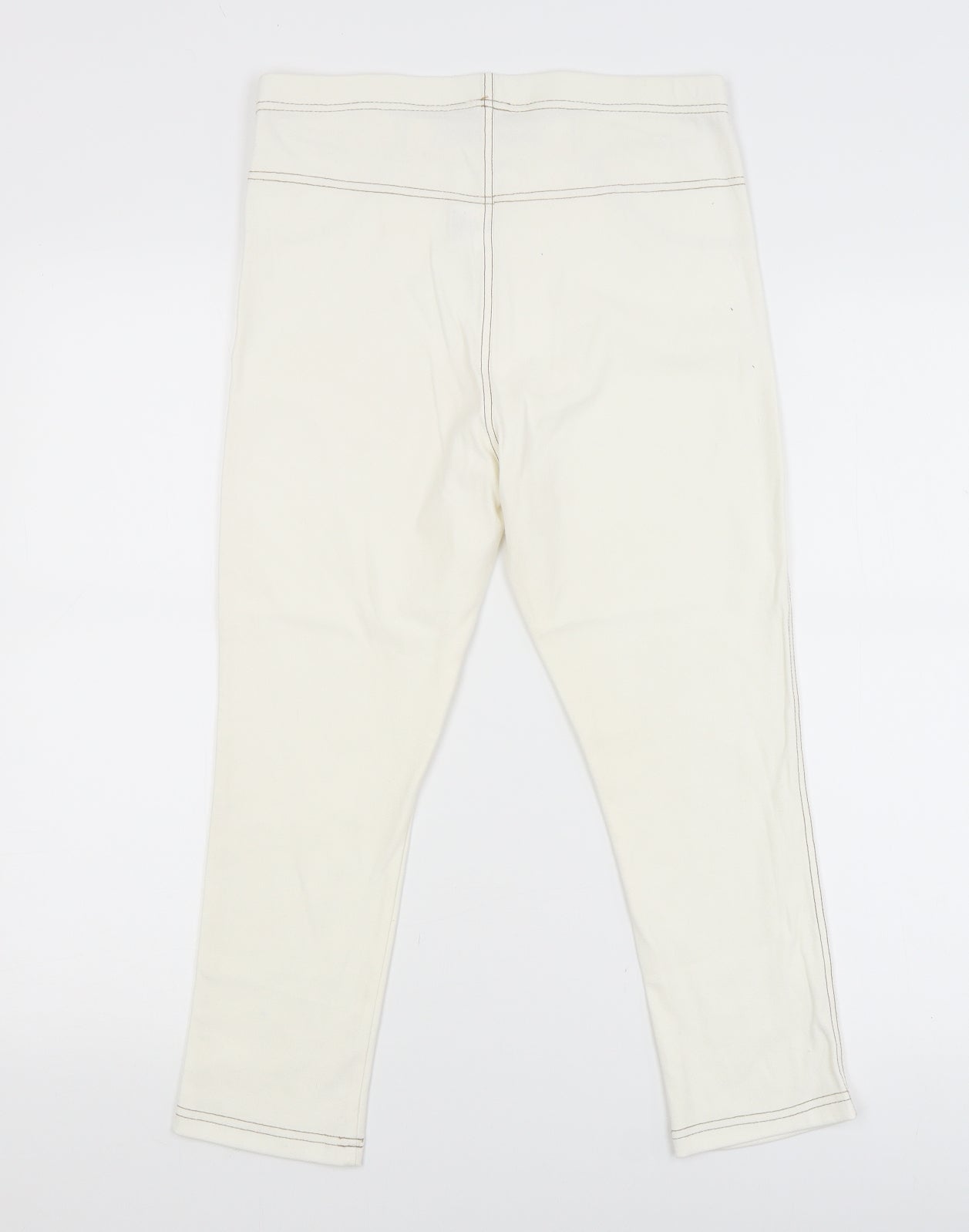 Originals Womens White   Cropped Trousers Size S L20 in