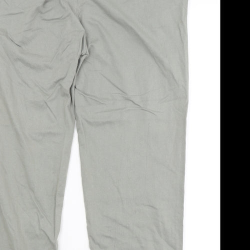 Cotton Traders Womens Grey   Sweatpants Trousers Size L L25 in