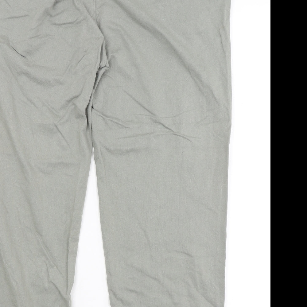 Cotton Traders Womens Grey   Sweatpants Trousers Size L L25 in