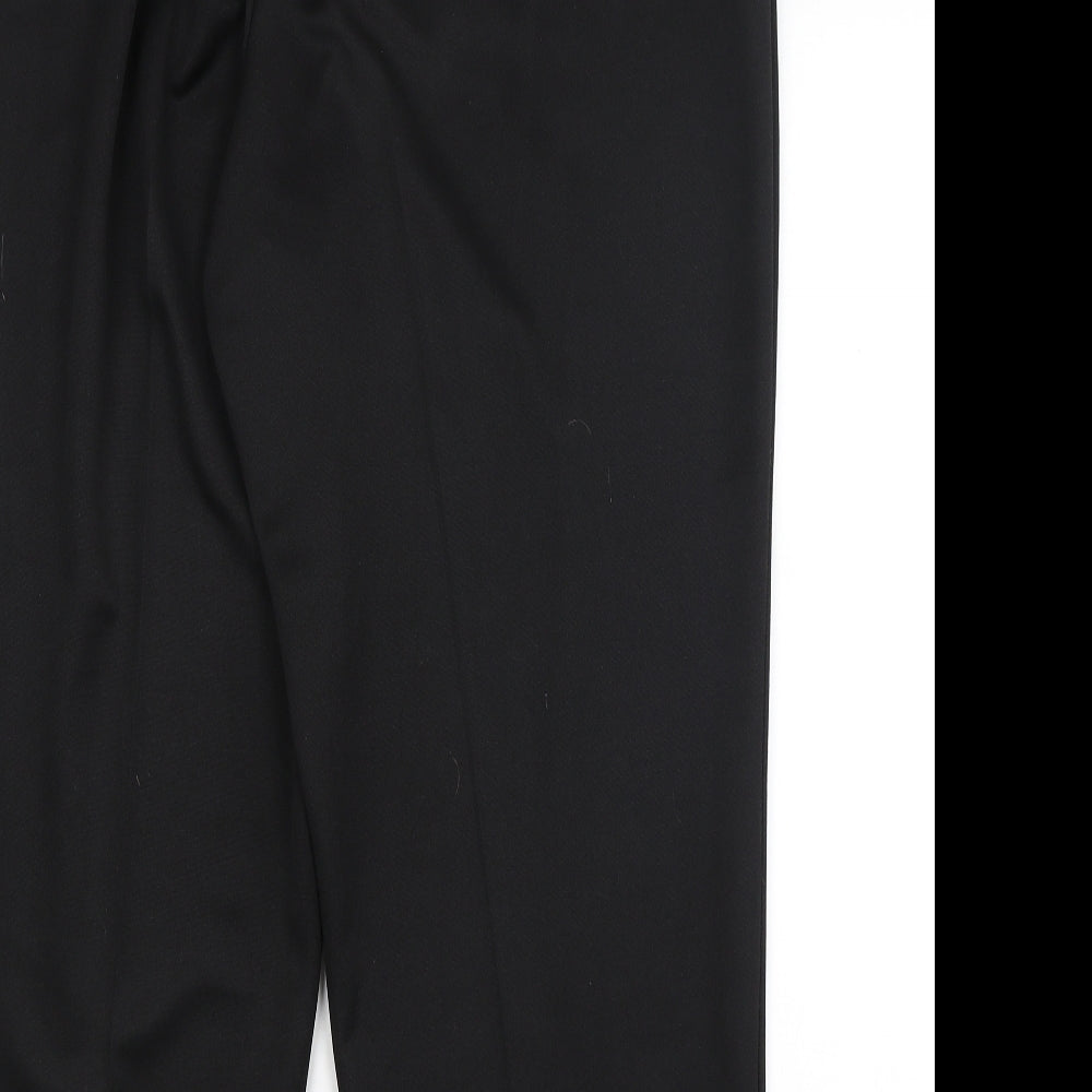 bm collection Womens Black   Dress Pants Trousers Size 18 L25.5 in
