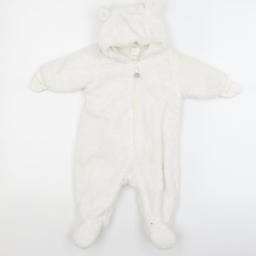 H&M Baby White   Romper One-Piece Size 3-6 Months