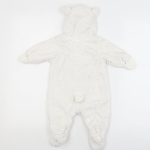 H&M Baby White   Romper One-Piece Size 3-6 Months