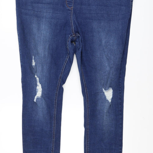 Papaya Womens Blue   Skinny Jeans Size 20 L28 in