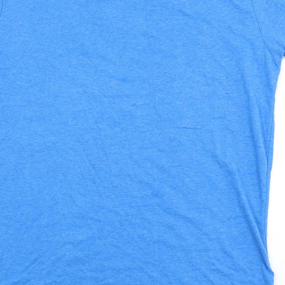 Cedar Wood State Mens Blue    T-Shirt Size L  - superman