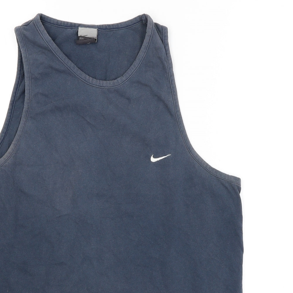 Nike Mens Grey    T-Shirt Size L