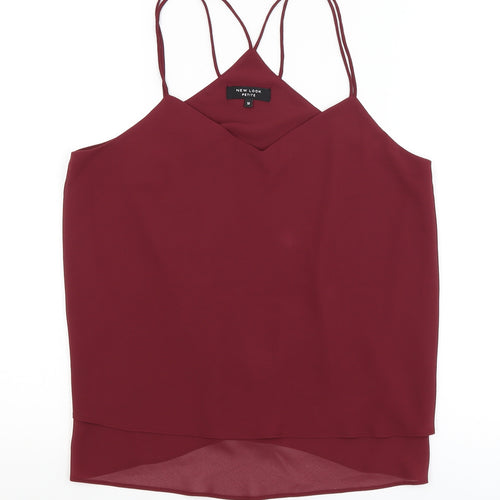 New Look Womens Red   Camisole Tank Size 10