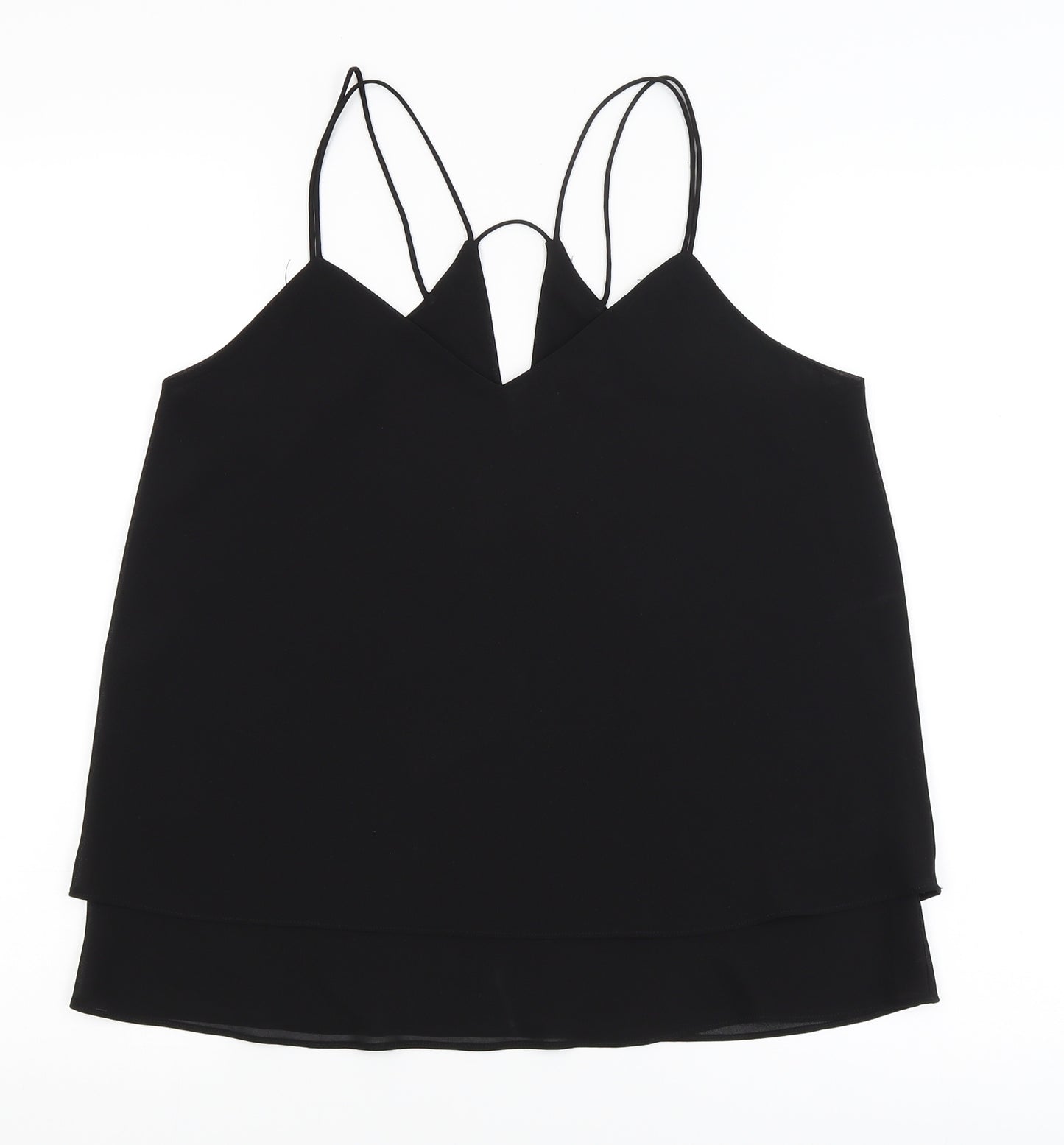 New Look Womens Black   Camisole Blouse Size 10