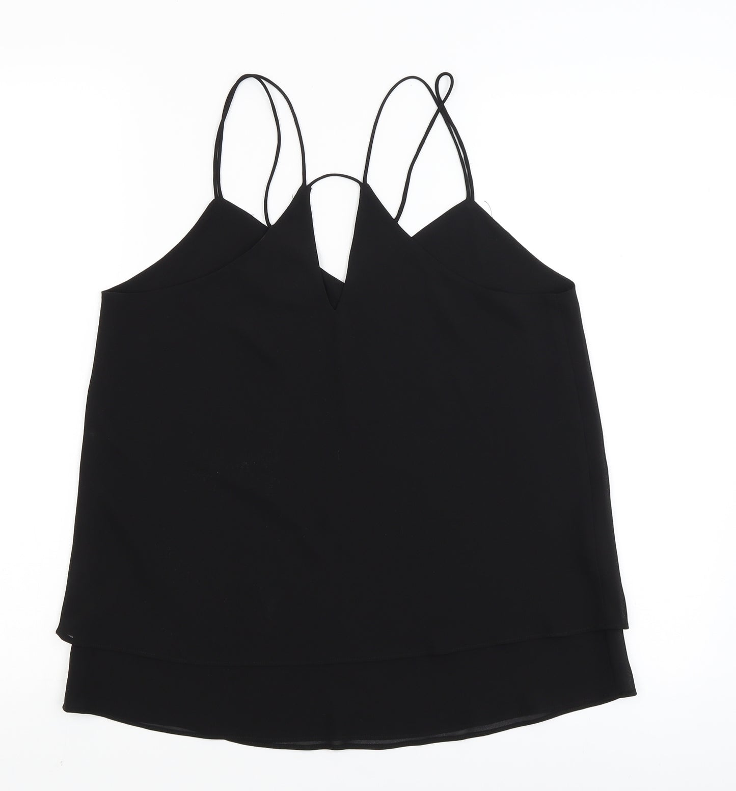 New Look Womens Black   Camisole Blouse Size 10
