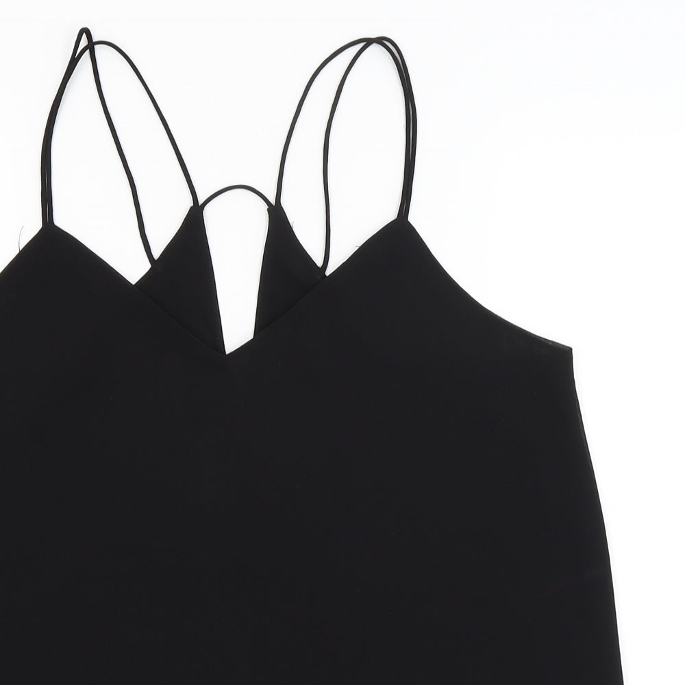 New Look Womens Black   Camisole Blouse Size 10