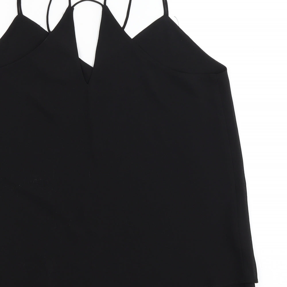 New Look Womens Black   Camisole Blouse Size 10