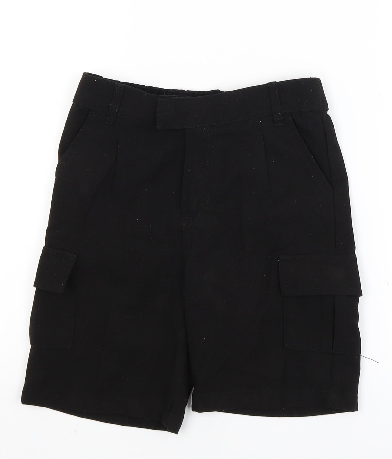 Smart Start Boys Black   Chino Shorts Size 7-8 Years