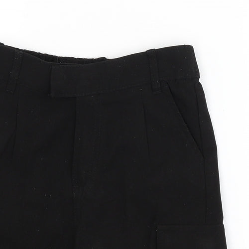Smart Start Boys Black   Chino Shorts Size 7-8 Years