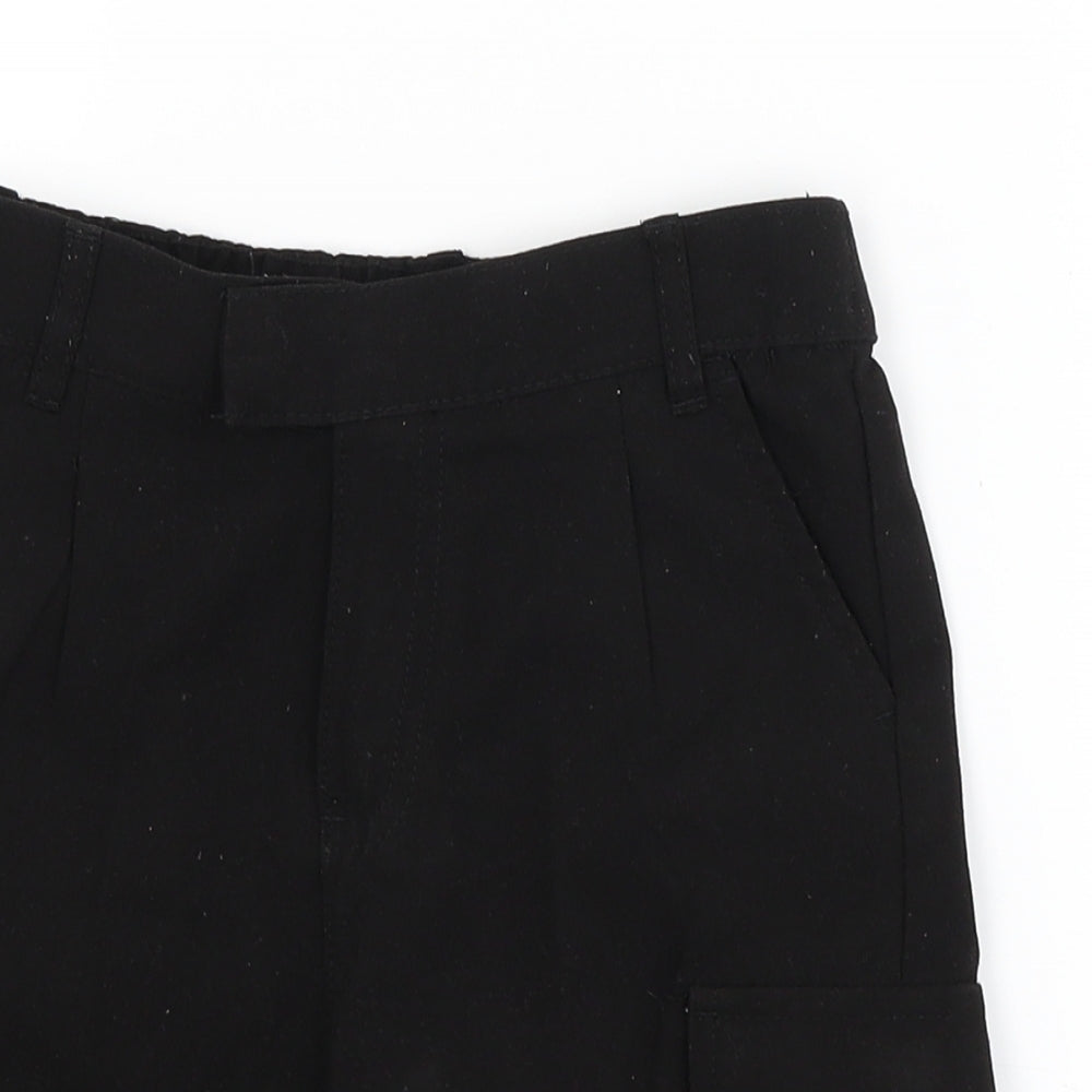 Smart Start Boys Black   Chino Shorts Size 7-8 Years