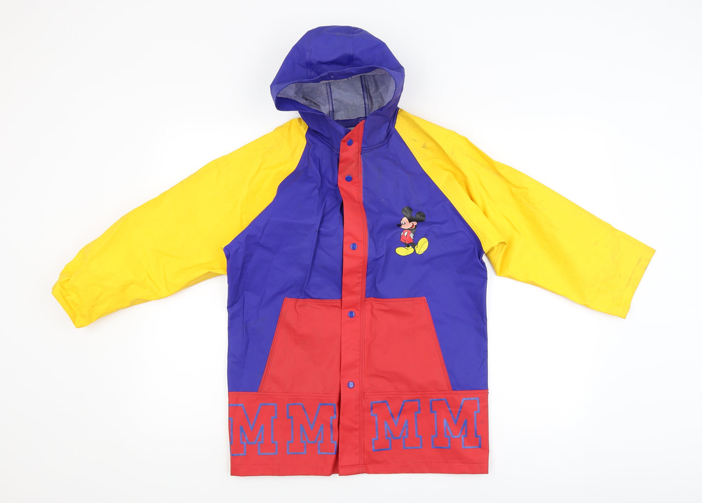 Disney Boys Multicoloured   Rain Coat Coat Size L  - mickey mouse