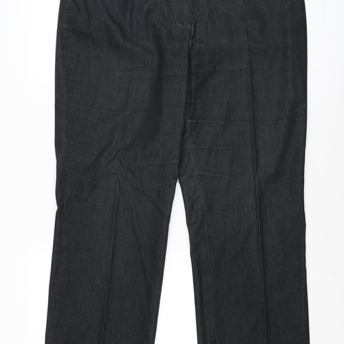 Gerry Weber Womens Black   Dress Pants Trousers Size 18 L30.5 in