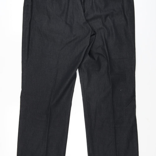 Gerry Weber Womens Black   Dress Pants Trousers Size 18 L30.5 in