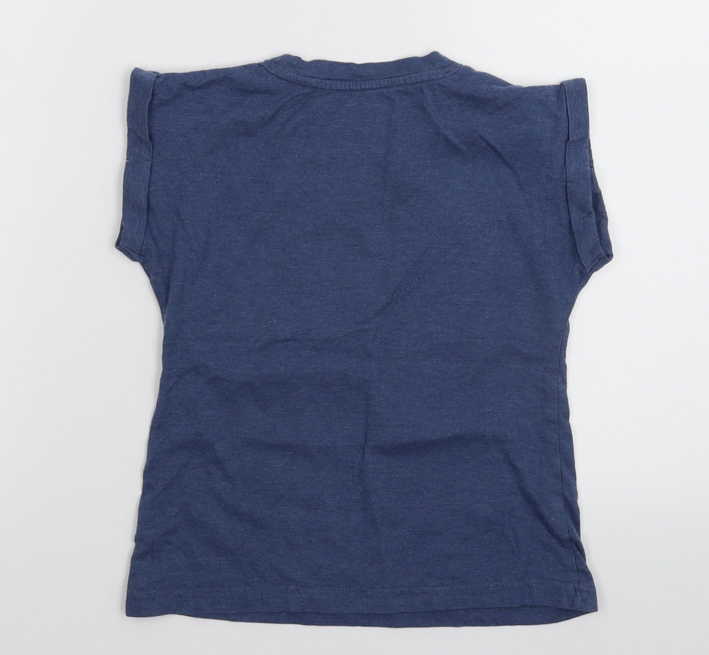 Pep&Co Boys Black   Basic T-Shirt Size 6-7 Years