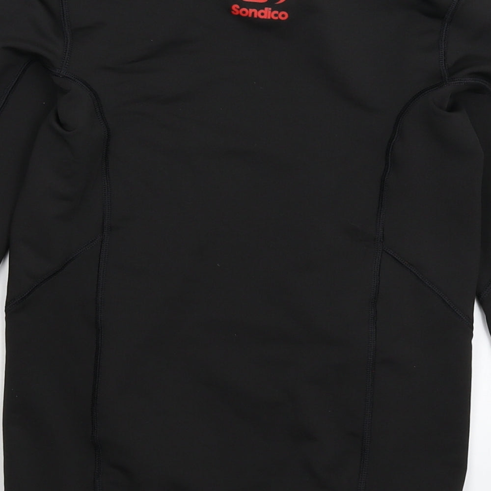Sondico Boys Black   Jersey T-Shirt Size 12 Years