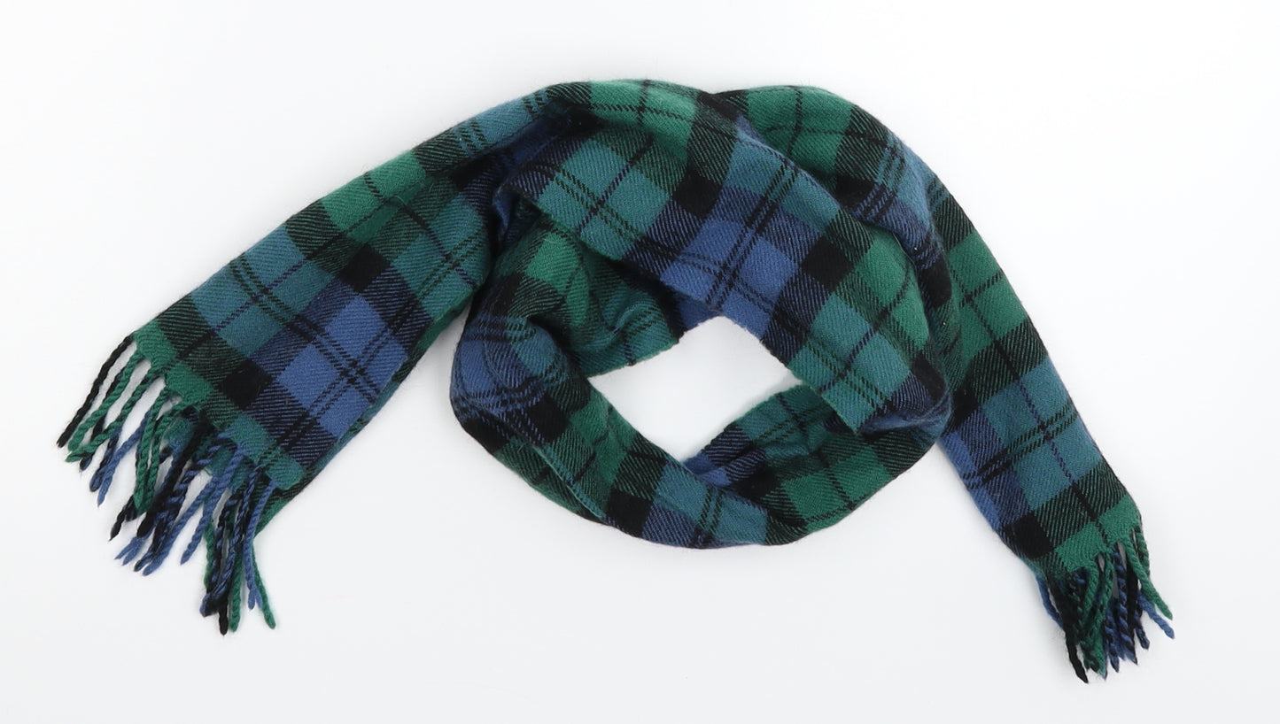 Highland Mens Multicoloured Geometric Knit Scarf  One Size