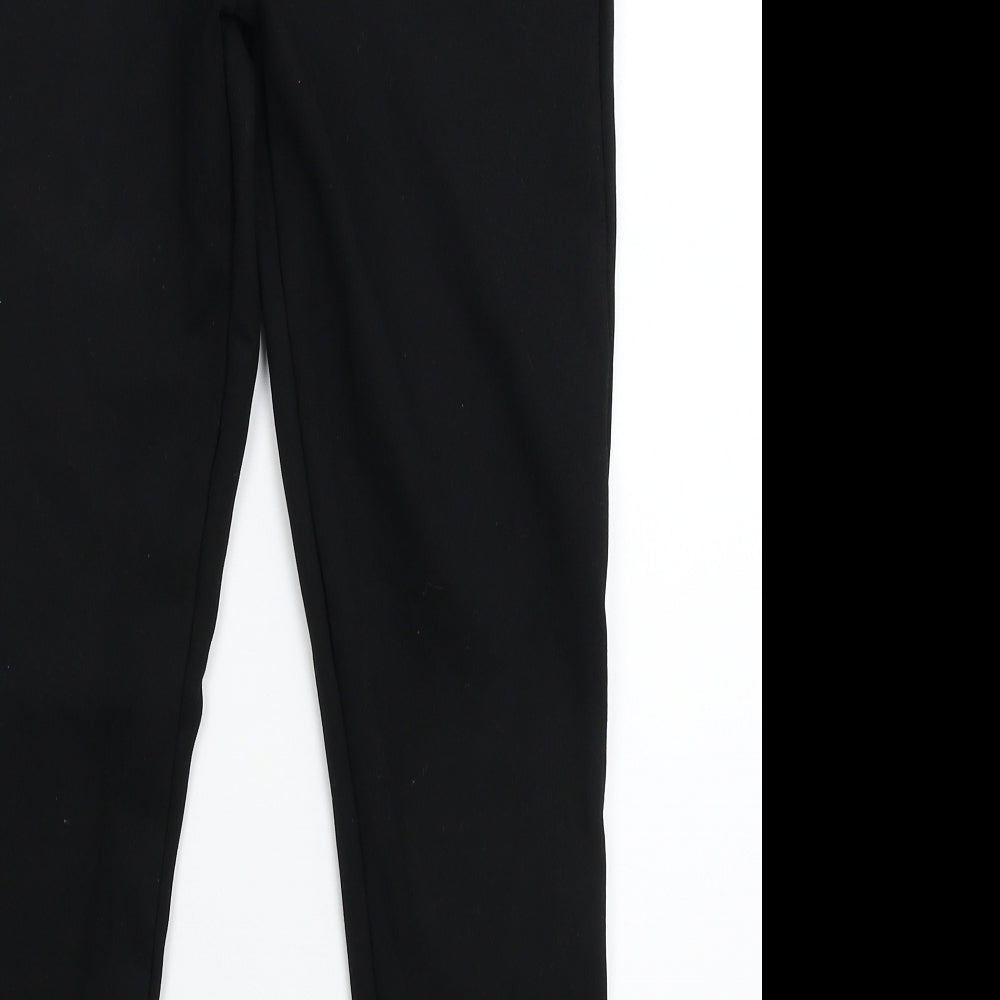 Marks and Spencer Girls Black   Capri Trousers Size 12-13 Years