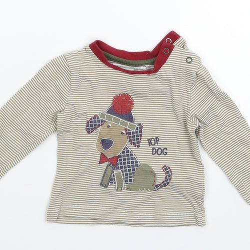 TU Baby Multicoloured Spotted  Basic T-Shirt Size 3-6 Months
