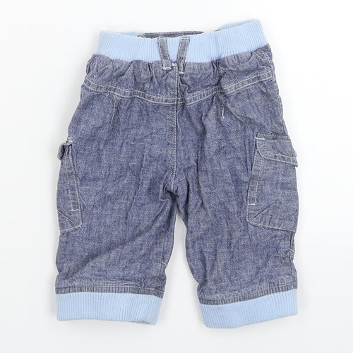 TU Baby Blue  Denim Capri Jeans Size 3-6 Months