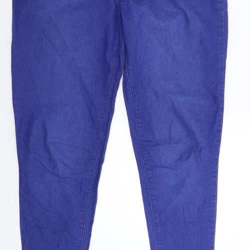 Denim & Co. Womens Blue  Denim Jegging Jeans Size 12 L30 in