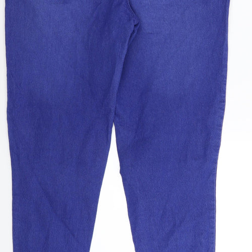 Denim & Co. Womens Blue  Denim Jegging Jeans Size 12 L30 in