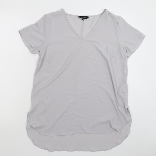 New Look Womens Grey   Basic Blouse Size 14
