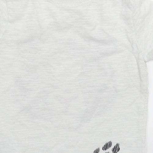 Rorie Whelan Boys White   Basic T-Shirt Size 2-3 Years