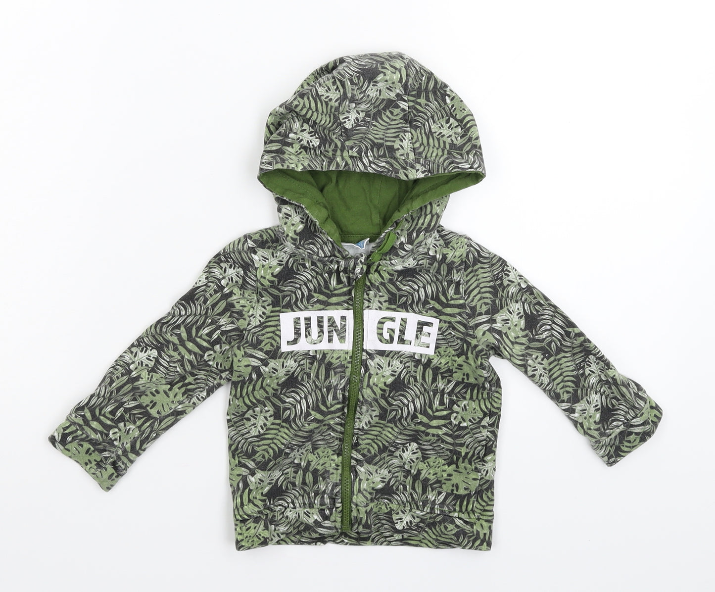 So Cute Baby Green   Full Zip Jumper Size 6-9 Months