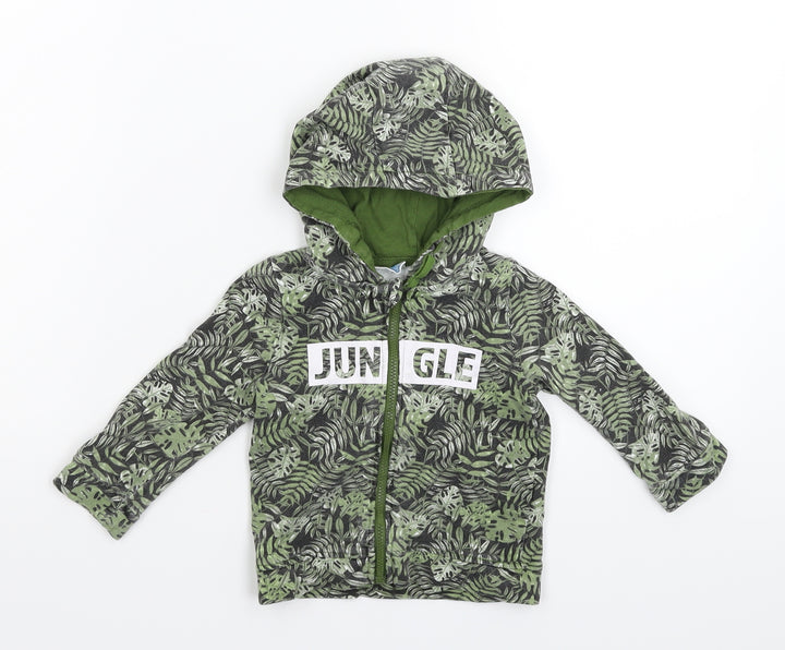 So Cute Baby Green   Full Zip Jumper Size 6-9 Months