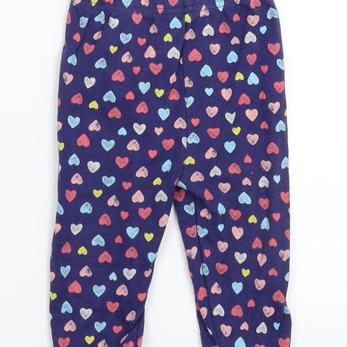 George Baby Blue Solid  Babydoll Pyjama Pants Size 9-12 Months