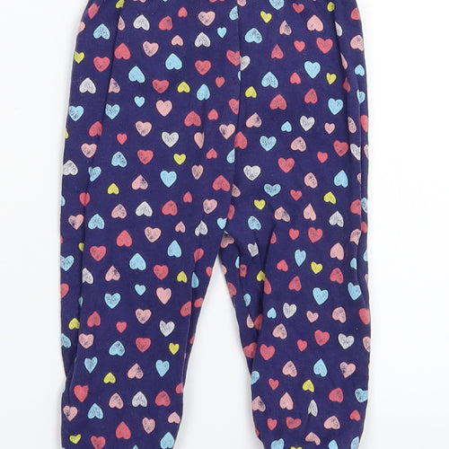 George Baby Blue Solid  Babydoll Pyjama Pants Size 9-12 Months