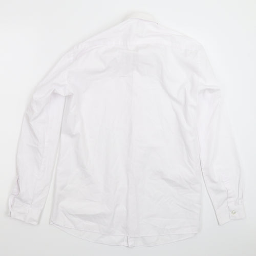 George Boys White   Basic Button-Up Size 15-16 Years