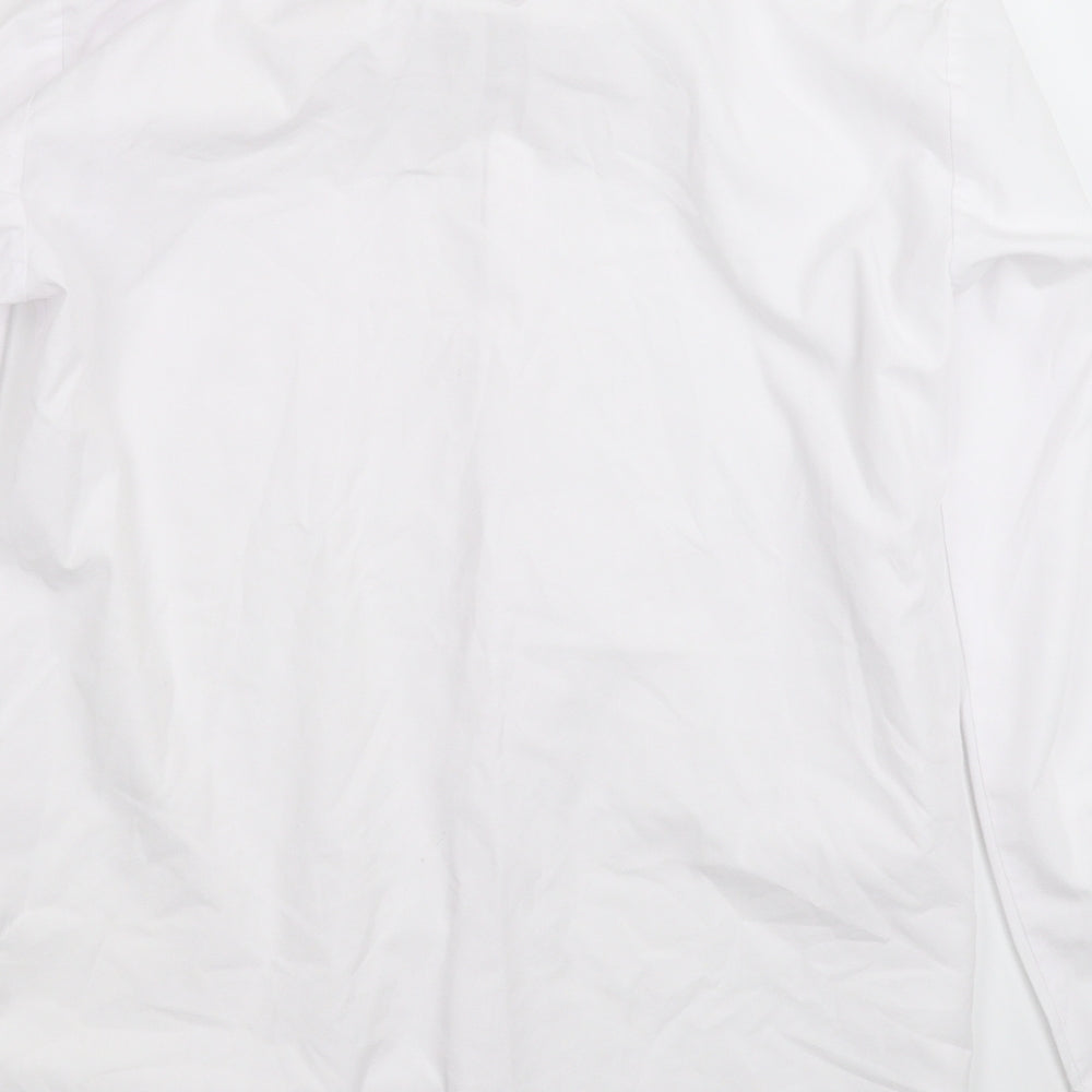 George Boys White   Basic Button-Up Size 15-16 Years