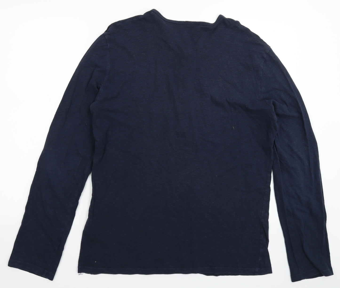 H&M Mens Blue    T-Shirt Size L