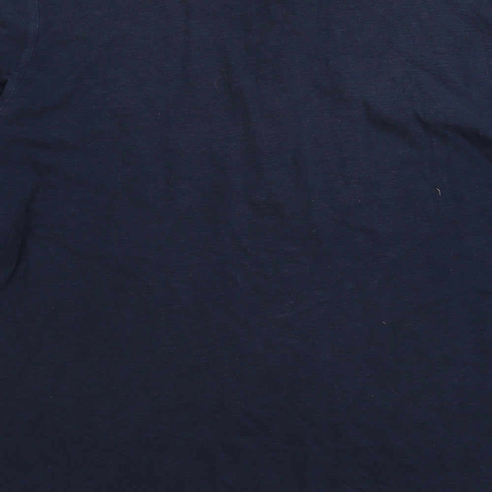 H&M Mens Blue    T-Shirt Size L