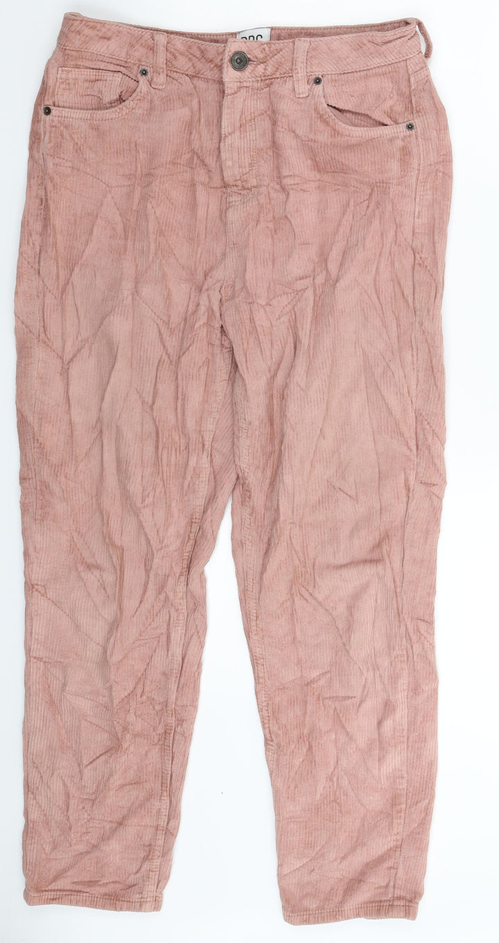 BDG Womens Beige Corduroy Mom Jeans Size 28 in L27 in