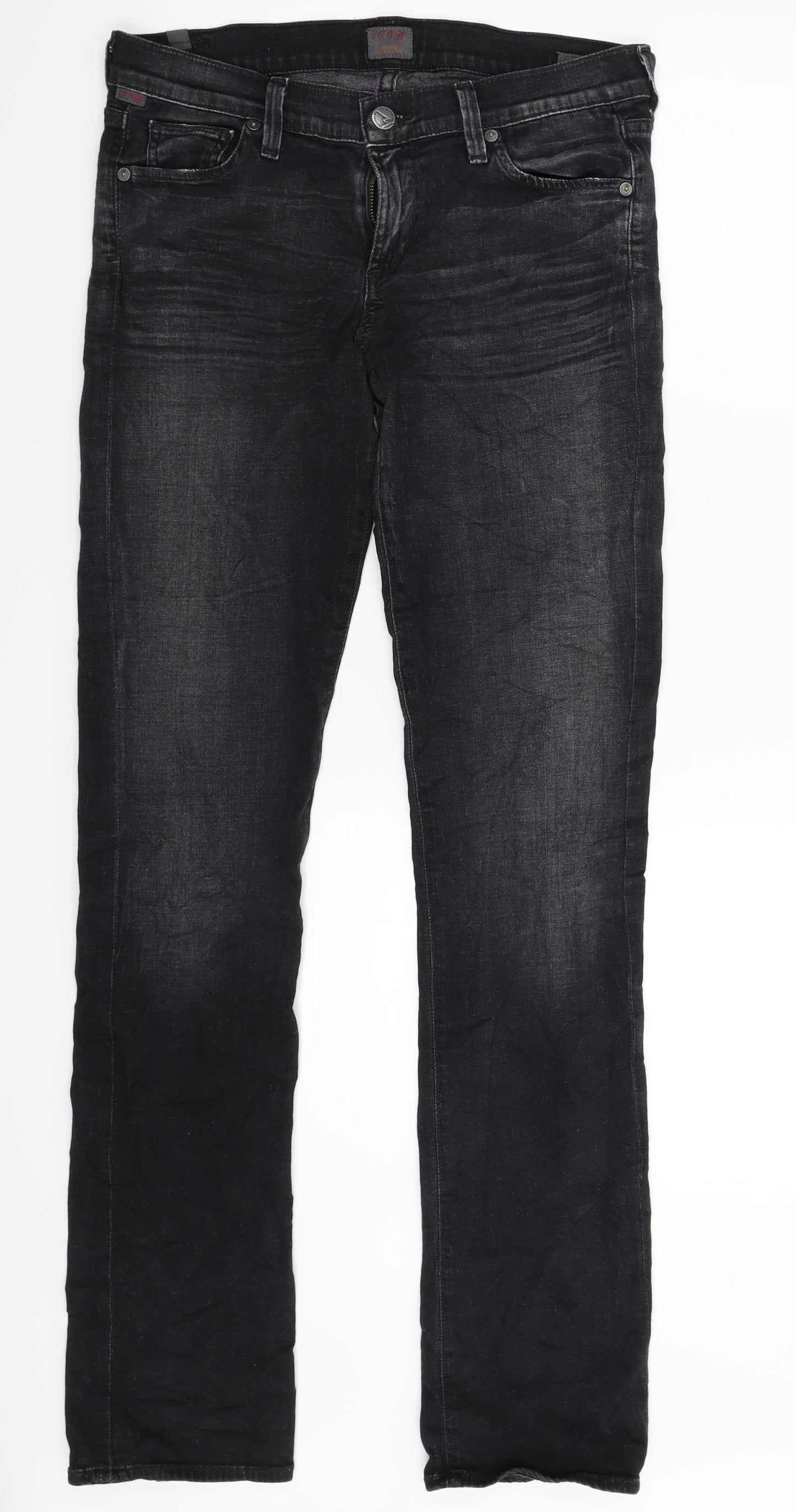 Citizens of Humanity Womens Black  Denim Skinny Jeans Size 29 in L34 in