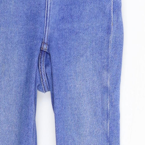 New Look Girls Blue  Denim Skinny Jeans Size 11 Years - Distressed