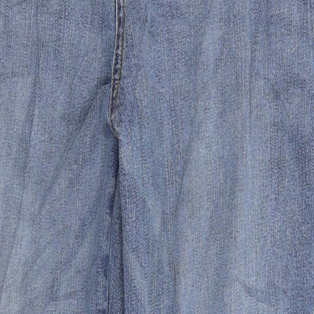 TU Mens Blue  Denim Bootcut Jeans Size 34 L30 in