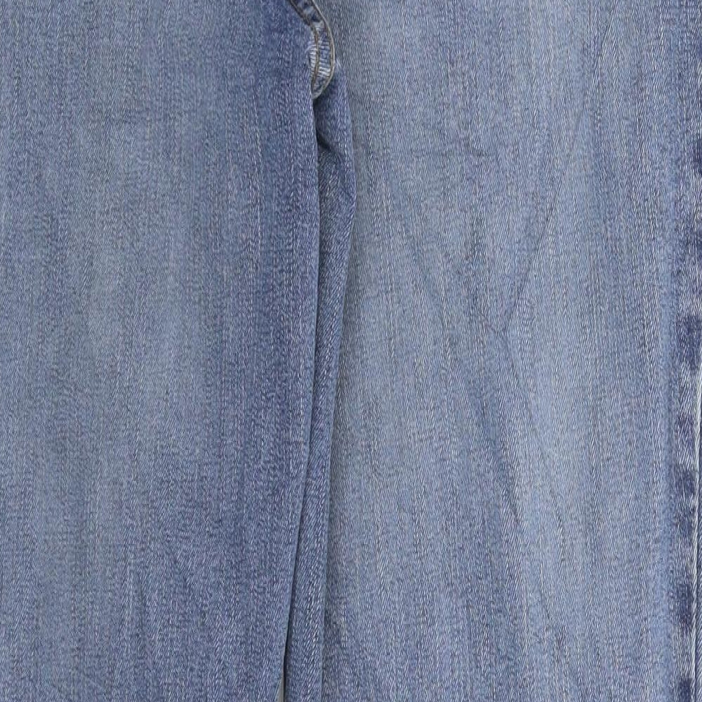 TU Mens Blue  Denim Bootcut Jeans Size 34 L30 in