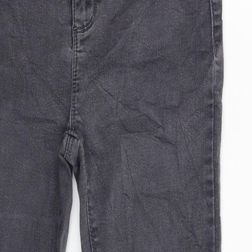 Dorothy Perkins Womens Grey  Denim Jegging Jeans Size 8 L26 in