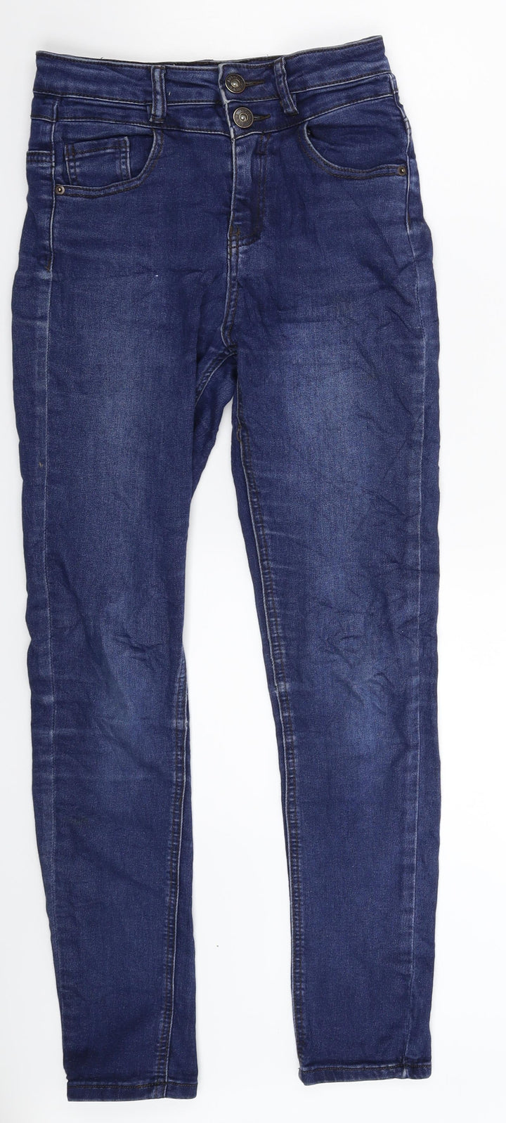 New Look Girls Blue  Denim Skinny Jeans Size 12 Years