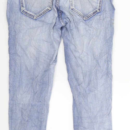 H&M Womens Blue  Denim Skinny Jeans Size 10 L29 in